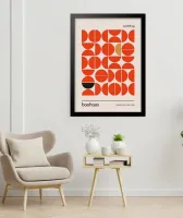 Quadro Bauhaus Geométrico - Frete Grátis — imagem 2