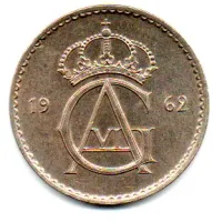 Suécia - 1962 - 50 Ore