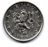 República Tcheca - 1996 - 1 Koruna