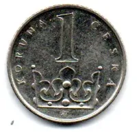 República Tcheca - 2006 - 1 Koruna - Foto 2