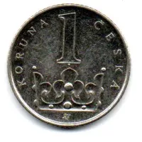 República Tcheca - 2006 - 1 Koruna - Foto 2
