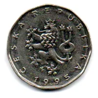República Tcheca - 1995 - 2 Koruny