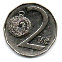 República Tcheca - 1995 - 2 Koruny - Foto 2