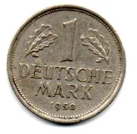Alemanha - 1950J - 1 Mark