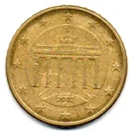 Alemanha - 2002F - 50 Euro Cent