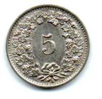Suíça - 1941 - 5 Rappen - Foto 2
