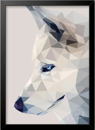 Quadro Husk Siberiano - Frete Grátis