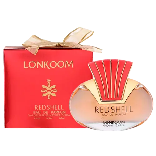 PERFUME  FEMININO RED SHELL FOR WOMEN LONKOOM