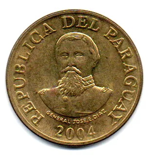 Paraguai - 2004 - 100 Guaranies