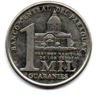 Paraguai - 2018 - 1000 Guaranies - Foto 2