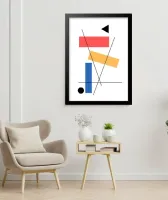 Quadro Geométrico Abstrato - Frete Grátis — imagem 2