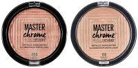 Iluminador Maybelline NY Master Chrome Molten Gold Or Fondu – Cor 100 - 6,7 g    - Foto 3