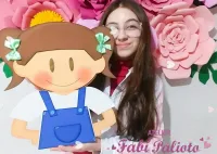 G1.690  Gabarito de Moldes em MDF  Luva Mariana Conta 1 - Foto 2