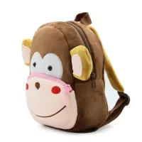 Mochila Infantil Ladyzone Zoo Macaco  Pré-Escolar Unissex  - Foto 3