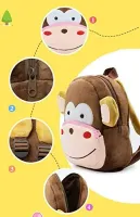 Mochila Infantil Ladyzone Zoo Macaco  Pré-Escolar Unissex  - Foto 6