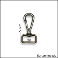 MOSQUETÃO 2cm - LINHA ELITE - Foto 3