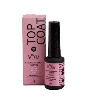 VÒLIA - Frasco - Topcoat Selante - COVER ( Alto Brilho )  - 9g 