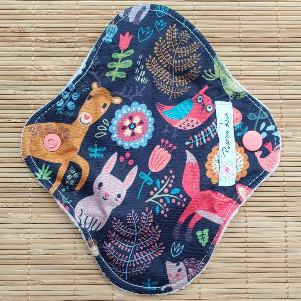Absorvente Ecológico PP - FLORESTA - Levíssimo diário Imagem