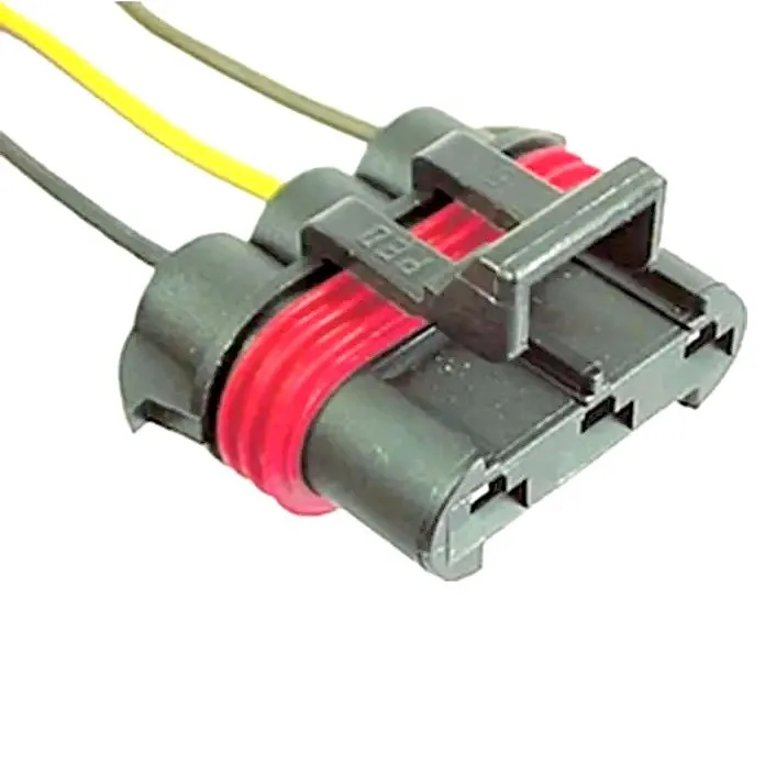 Conector Chicote 3 Vias Resistencia da Ventoinha GM Montana Astra  Blazer S10  Vectra   TC 1051