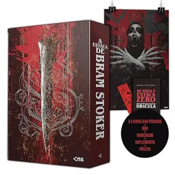 BOX DRACULA - O HOSPEDE DE DRACULA (PRODUTO USADO - COMO NOVO)