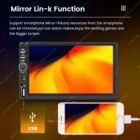 Multimidia 1 Din - Tela de 7 Pol / MP3 - Radio - Espelhamento - Bluetoth - Foto 4