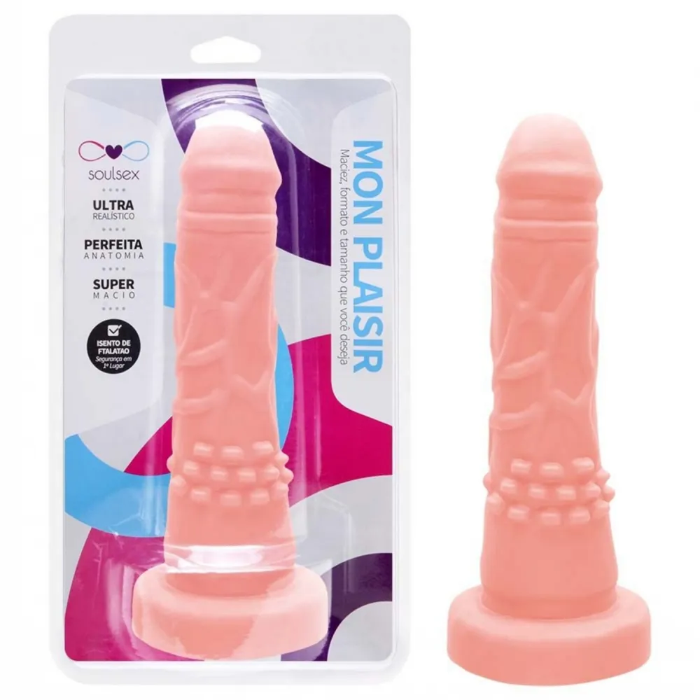 PRÓTESE PVC REALÍSTICA 18CM Imagem