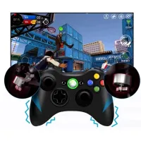 Controle Gamer Com Fio Usb P/ Xbox 360 Computador Pc Con8147 Cor Preto - Foto 3