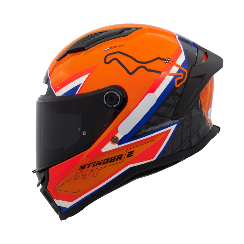 CAPACETE MT STINGER 2 GRAND PRIX HOLANDA Imagem