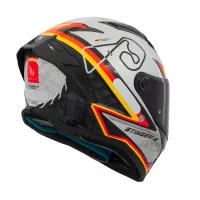 CAPACETE MT STINGER 2 GRAND PRIX ALEMANHA - Foto 3