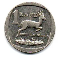 África do Sul - 2000 - 1 Rand - Foto 2