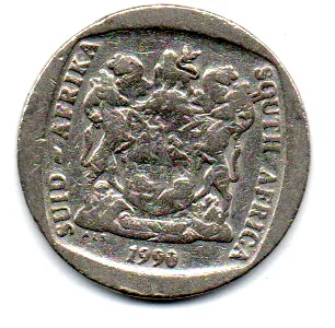 África do Sul - 1990 - 2 Rand