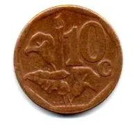 África do Sul - 2012 - 10 Cents - Foto 2