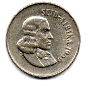 África do Sul - 1966 - 10 Cents