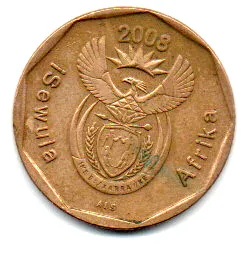 África do Sul - 2008 - 20 Cents