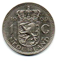Holanda - 1969 - 1 Gulden