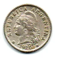 Argentina - 1920 - 5 Centavos