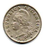 Argentina - 1940 - 5 Centavos