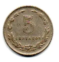 Argentina - 1940 - 5 Centavos - Foto 2