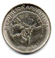 Argentina - 2017 - 5 Pesos - C/ Danos - Foto 2