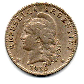 Argentina - 1920 - 20 Centavos
