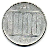 Argentina - 1990 - 1000 Australes
