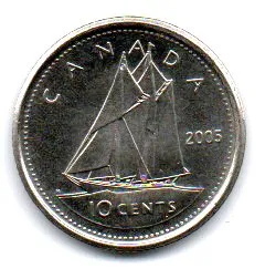Canadá - 2005 - 10 Cents