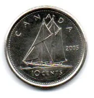 Canadá - 2005 - 10 Cents