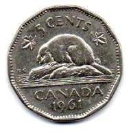 Canadá - 1961 - 5 Cents
