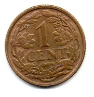 Antilhas Holandesas - 1954 - 1 Cent - Foto 2