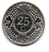 Antilhas Holandesas - 1993 - 25 Cent