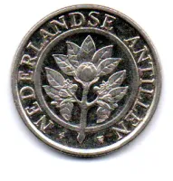 Antilhas Holandesas - 1993 - 25 Cent - Foto 2