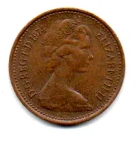 Reino Unido - 1974 - 1/2 Penny