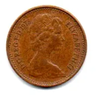 Reino Unido - 1973 - 1/2 Penny