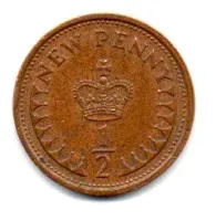 Reino Unido - 1973 - 1/2 Penny - Foto 2